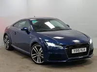 Used Audi TT S-Line 230 HP (169 kW) 2015 Blue Coupe