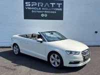 Used Audi A3 Cabriolet Sport 2015 White Cabriolet