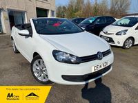 Used VW Golf Cabriolet SE 105 HP (77 kW) 2014 White Cabriolet