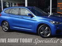 Used BMW X1 M Sport 192 HP (141 kW) 2017 Blue SUV