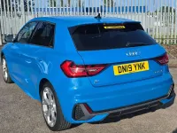 Used Audi A1 Sportback S-Line 116 HP (85 kW) 2019 Blue Hatchback