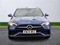 Used Mercedes C200 AMG line 204 HP (150 kW) 2024 Blue Sedan
