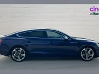 Used Audi A5 Design 348 HP (255 kW) 2018 Blue Coupe