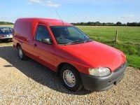 Used Ford Escort 2001 Red Van