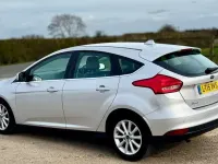 Used Ford Focus Titanium 125 HP (91 kW) 2015 Silver Hatchback