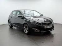 Second-hand Peugeot 308 Allure 2017 Negru Hatchback