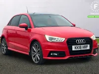 Usado Audi A1 Black Edition 2018 Vermelho Citadino