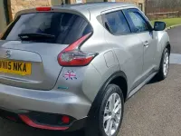 Used Nissan Juke Acenta Premium 110 HP (80 kW) 2015 Silver SUV
