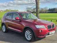 Used BMW X3 184 HP (135 kW) 2011 Red SUV