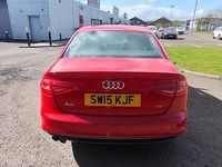 Used Audi A4 S-Line 150 HP (110 kW) 2015 Red Sedan