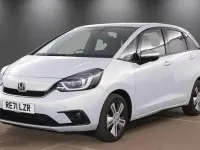 Used Honda Jazz Hybrid 109 HP (80 kW) 2021 White Hatchback