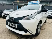 Used Toyota Aygo 2015 White Hatchback