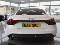 Used Audi e-tron GT quattro Comfort 389 kW (530 HP) 2021 White Sedan