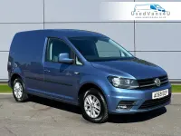 Usado VW Caddy Highline 102 HP (75 kW) 2019 Azul Monovolume