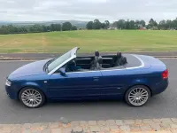 Used Audi A4 Cabriolet S-Line 140 HP (102 kW) 2007 Blue Cabriolet