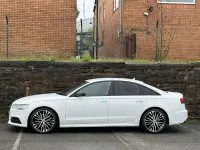 Used Audi A6 Black Edition 272 HP (200 kW) 2018 White Sedan