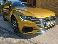 Used VW Arteon R-line 190 HP (139 kW) 2018 Yellow Hatchback
