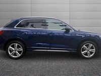 Second-hand Audi Q3 S-Line 150 CP (110 kW) 2022 Albastru SUV