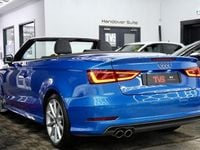Used Audi A3 Cabriolet S-Line 150 HP (110 kW) 2015 Blue Cabriolet