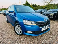 Used Skoda Fabia SE 2018 Blue Hatchback