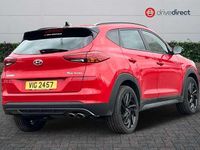Used Hyundai Tucson N Line 136 HP (100 kW) 2020 Red SUV