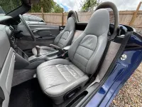 Used Porsche 986 Boxster 225 HP (165 kW) 2002 Blue Cabriolet