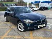 Usado BMW 116 Impressive 2013 Azul Utilitario