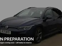 Used VW Golf VIII R-line 150 HP (110 kW) 2022 Blue Estate