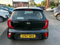 Used Kia Picanto 66 HP (48 kW) 2018 Black Hatchback