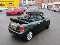 used Mini Cooper Cabriolet 1.5 COOPER 2d 134 BHP. British Racing Green