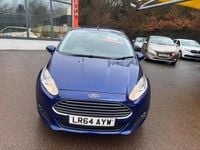 Used Ford Fiesta Zetec 2014 Blue Hatchback