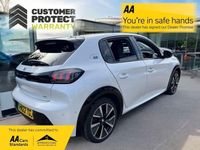 Used Peugeot e-208 Premium 100 kW (136 HP) 2022 White Hatchback