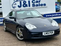 Used Porsche 911 Carrera 4 320 HP (235 kW) 2002 Blue Coupe