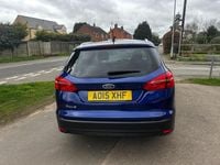 Used Ford Focus Zetec 115 HP (84 kW) 2015 Blue Estate