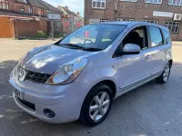 Used Nissan Note Acenta 110 HP (80 kW) 2007 Silver Hatchback