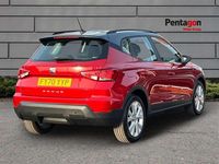 Used Seat Arona SE 95 HP (69 kW) 2020 Desire red/magnetic grey SUV