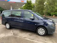 Begagnad Mercedes Vito 140 HK (102 kW) 2015 Blå Van