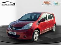 Used Nissan Note Acenta 110 HP (80 kW) 2009 Red Hatchback