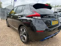 Used Nissan Leaf 110 kW (150 HP) 2018 Black Hatchback