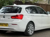 Used BMW 120 Sport Line 2016 White Hatchback