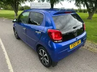 Używany Citroën C1 Shine 72 KM (52 kW) 2021 Niebieski Hatchback