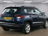 Used Skoda Karoq SE 115 HP (84 kW) 2020 Blue SUV