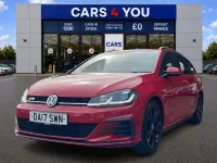 Used VW Golf VII GTD 184 HP (135 kW) 2017 Red Estate
