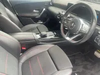 Used Mercedes A250 AMG line 215 HP (158 kW) 2021 White Hatchback