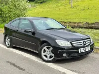 Used Mercedes CLC180 SE 143 HP (105 kW) 2008 Black Coupe