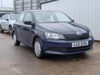Used Skoda Fabia 60 HP (44 kW) 2018 Blue Hatchback
