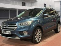 Used Ford Kuga Titanium X 2019 Chrome blue SUV