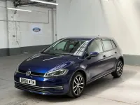 Used VW Golf VII Advance 204 HP (150 kW) 2018 Blue Hatchback