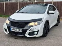 Used Honda Civic SR 142 HP (104 kW) 2015 White Hatchback