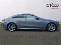 Used Mercedes E220 AMG line 191 HP (140 kW) 2019 Grey Coupe